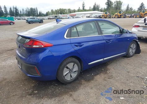 2020 Hyundai Ioniq Hybrid Se z USA, uszkodzony, nr VIN KMHC75LC5LU234820